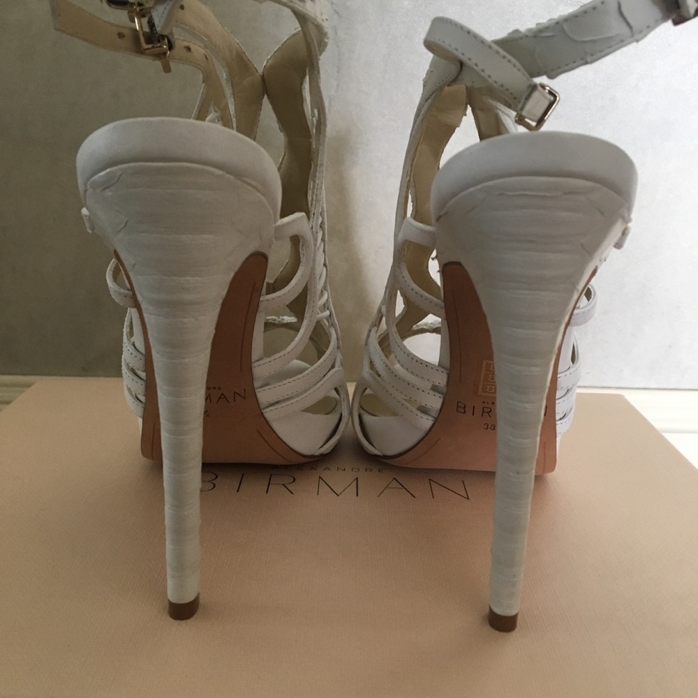 Alexandre Birman Python Sandal - image 4